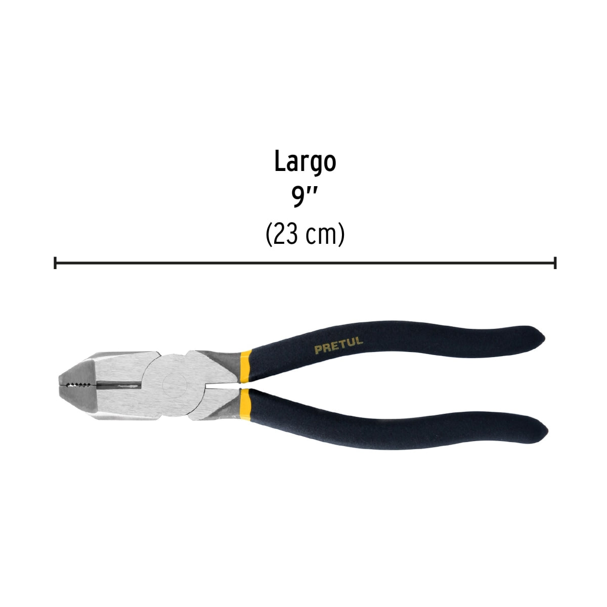 Pinza electricista 9" SKU:'22612