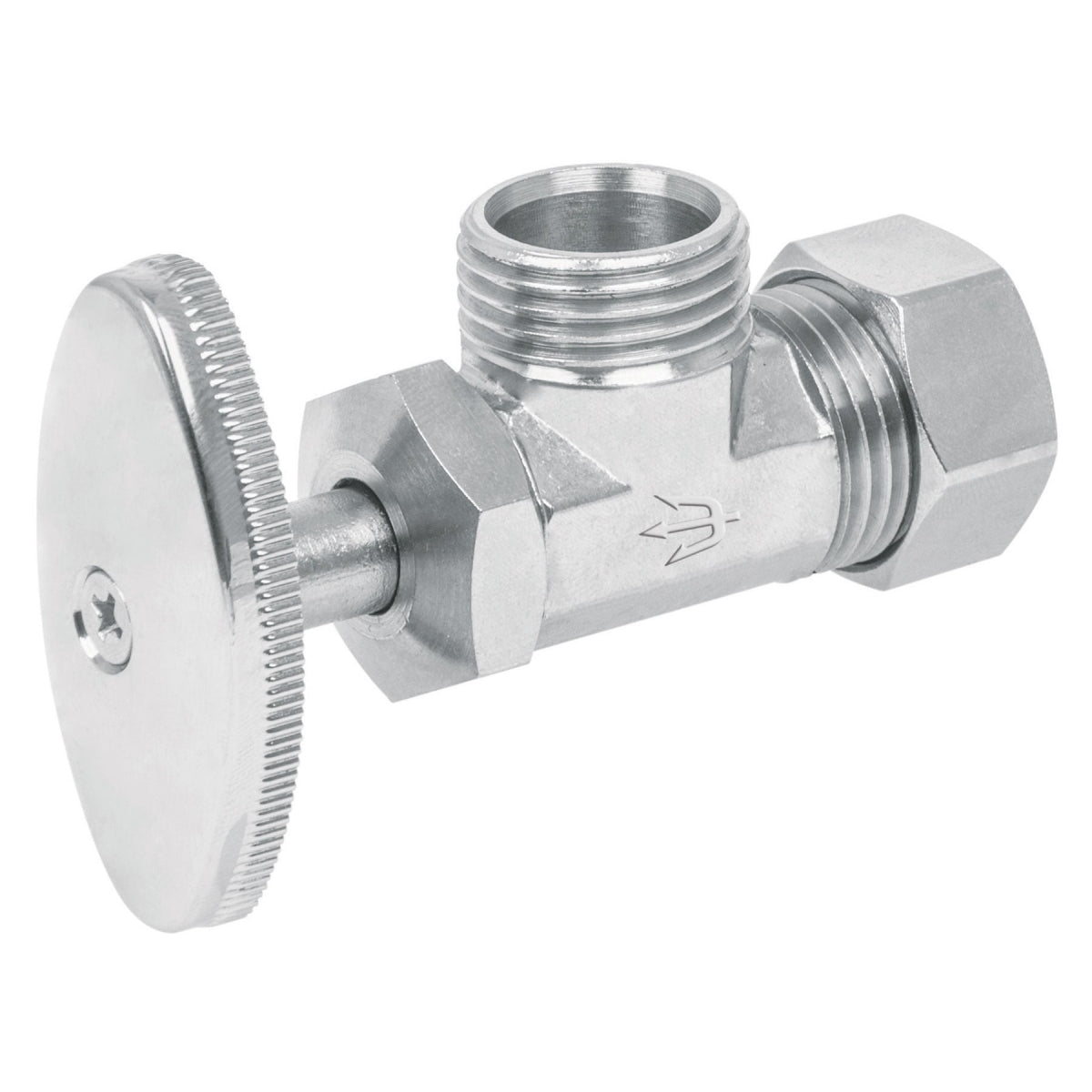 Llave angular 1/2" x 1/2" con barrilito SKU:'49109