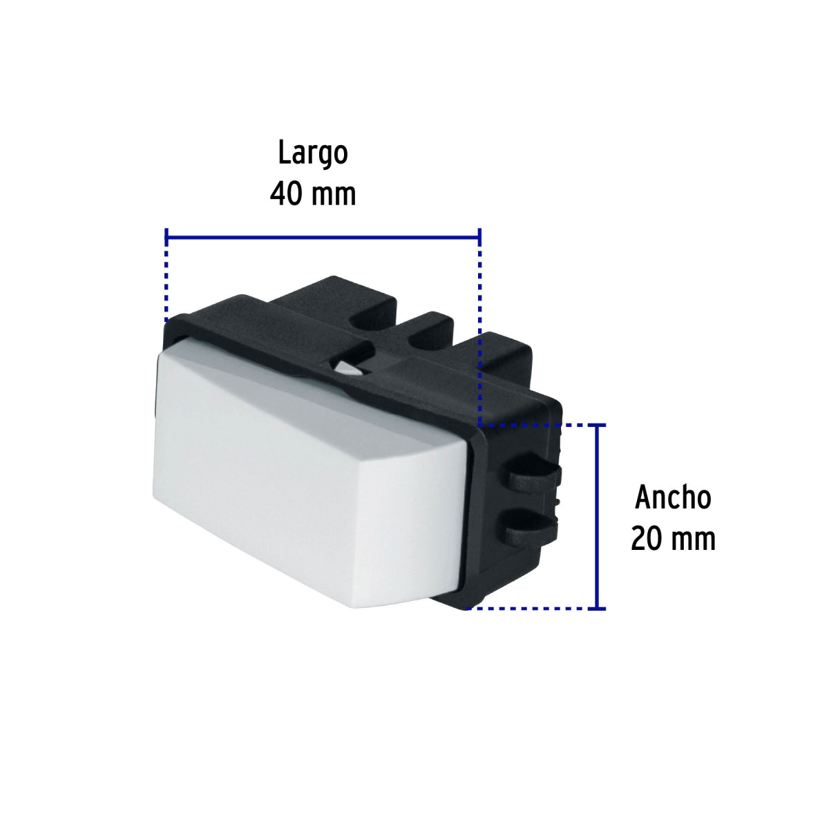 Interruptor sencillo (Basic) SKU:'27108