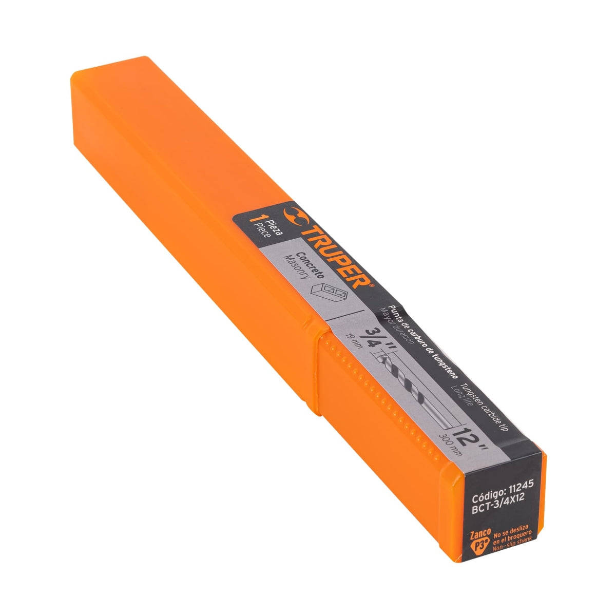 Broca p/concreto 3/4" x 12" SKU:'11245