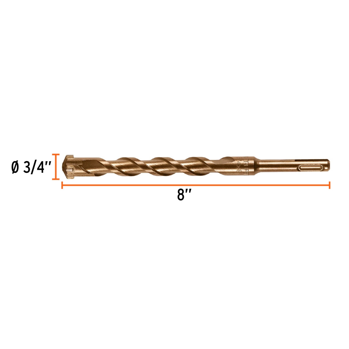 Broca SDS p/concreto 3/4" x 8" SKU:'11286