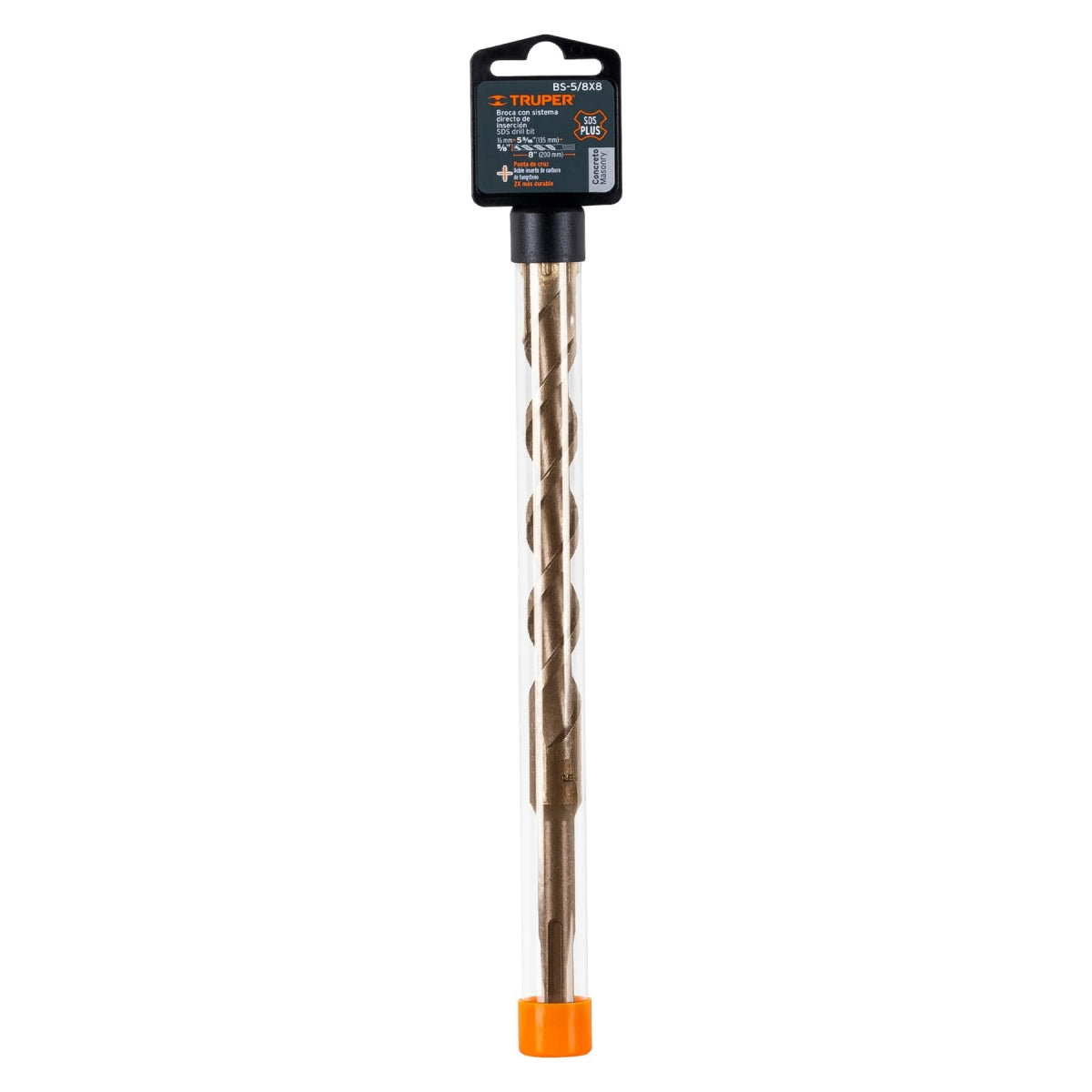 Broca SDS p/concreto 5/8" x 8" SKU:'11284