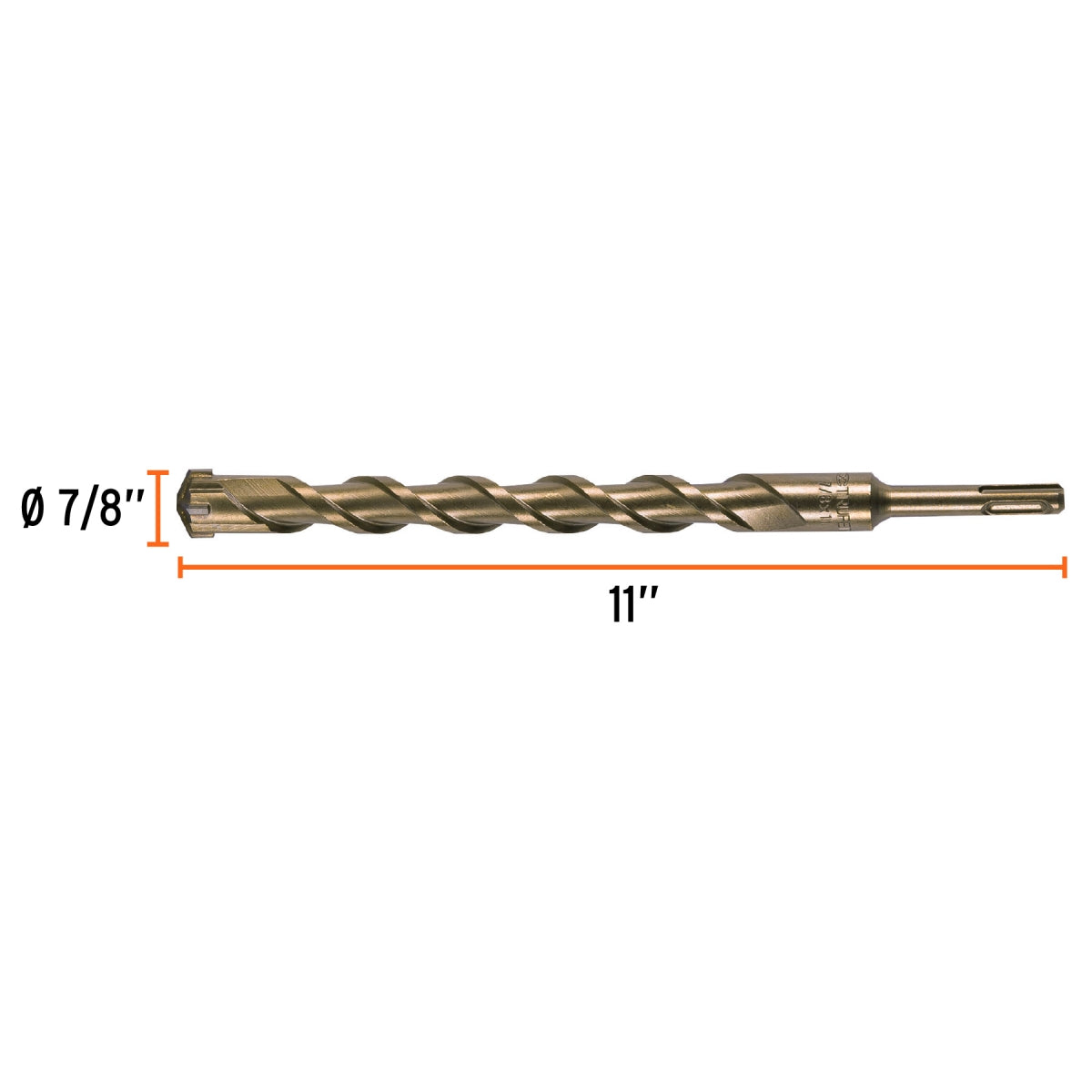 Broca SDS p/concreto 7/8" x 11" SKU:'11288