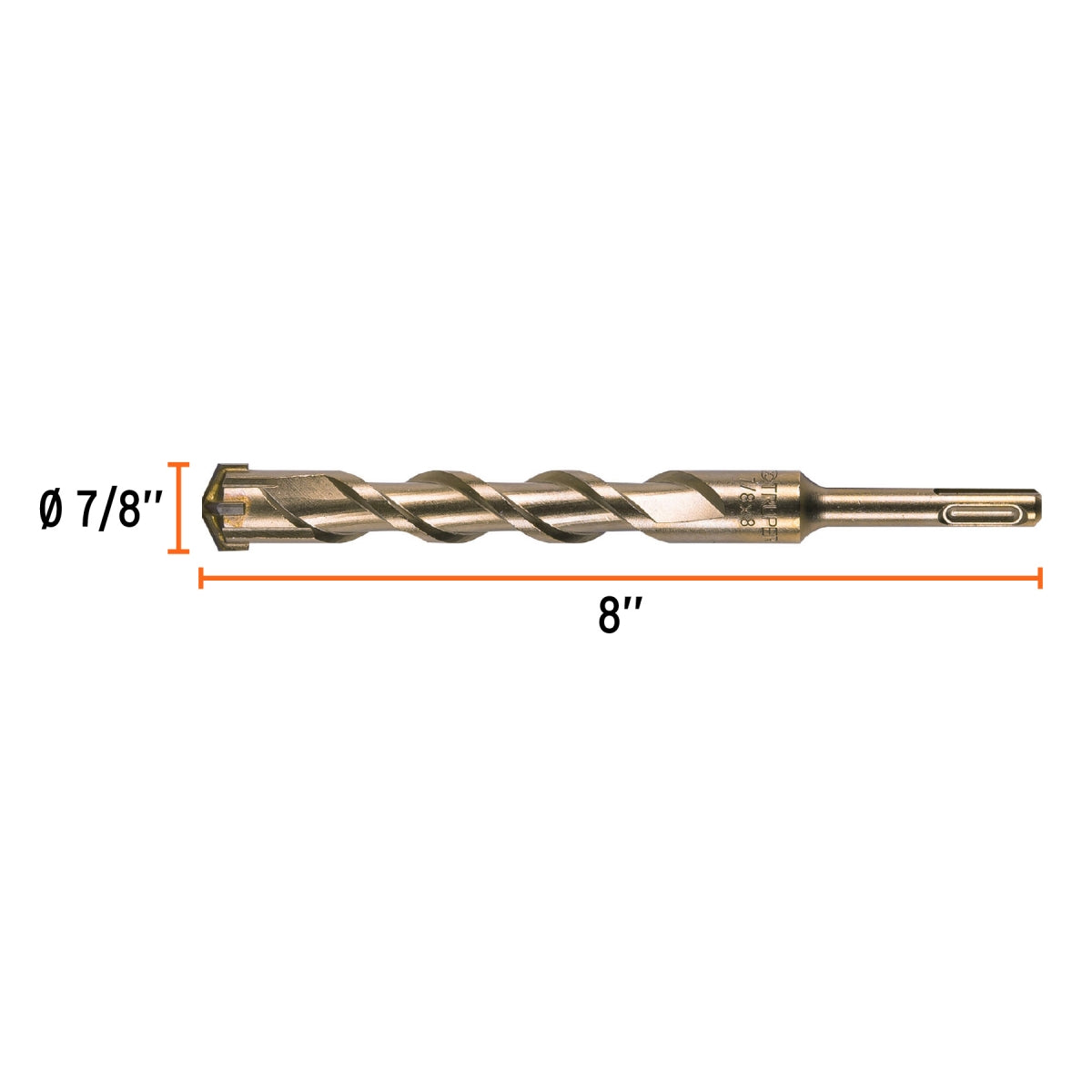 Broca SDS p/concreto 7/8" x 8" SKU:'11268