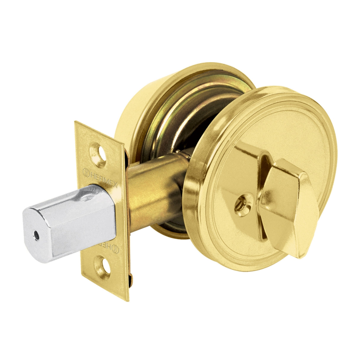 Cerrojo llave-mariposa color latón brillante SKU:'23613