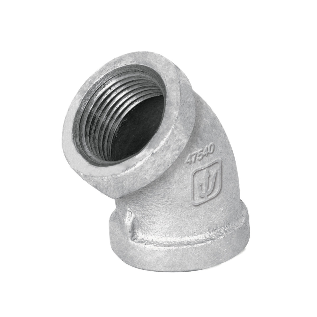 Codo 45° 3/4" galvanizado SKU:'47540