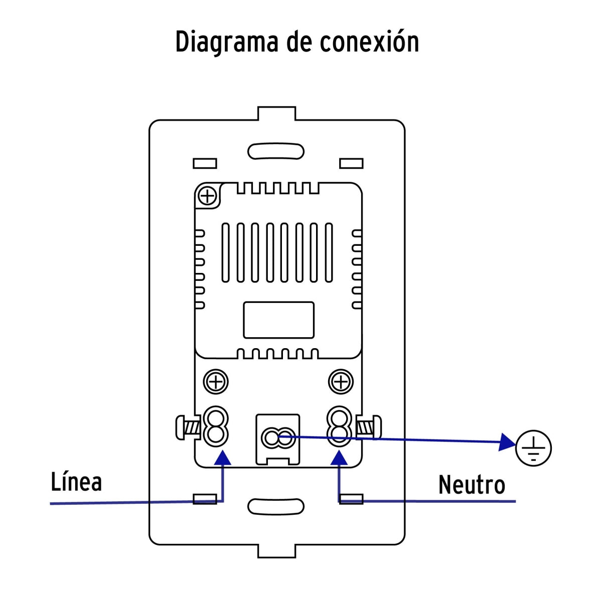 Placa armada doble 1 contacto 2 puertos USB (Oslo) SKU:'48313