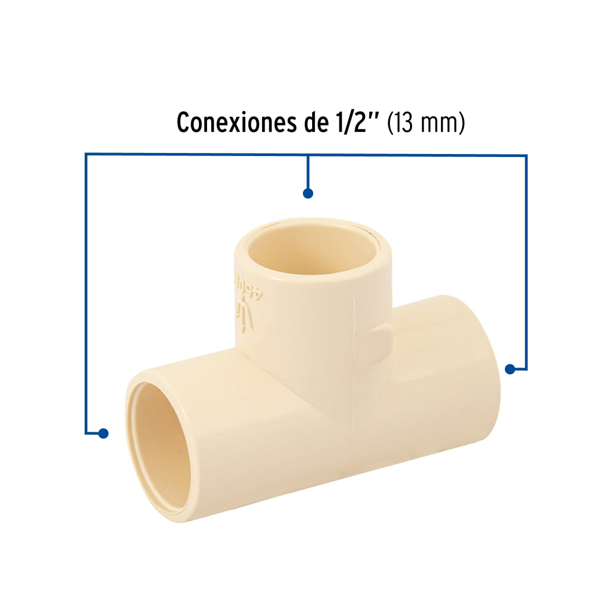 Tee 1/2" CPVC SKU:'45069