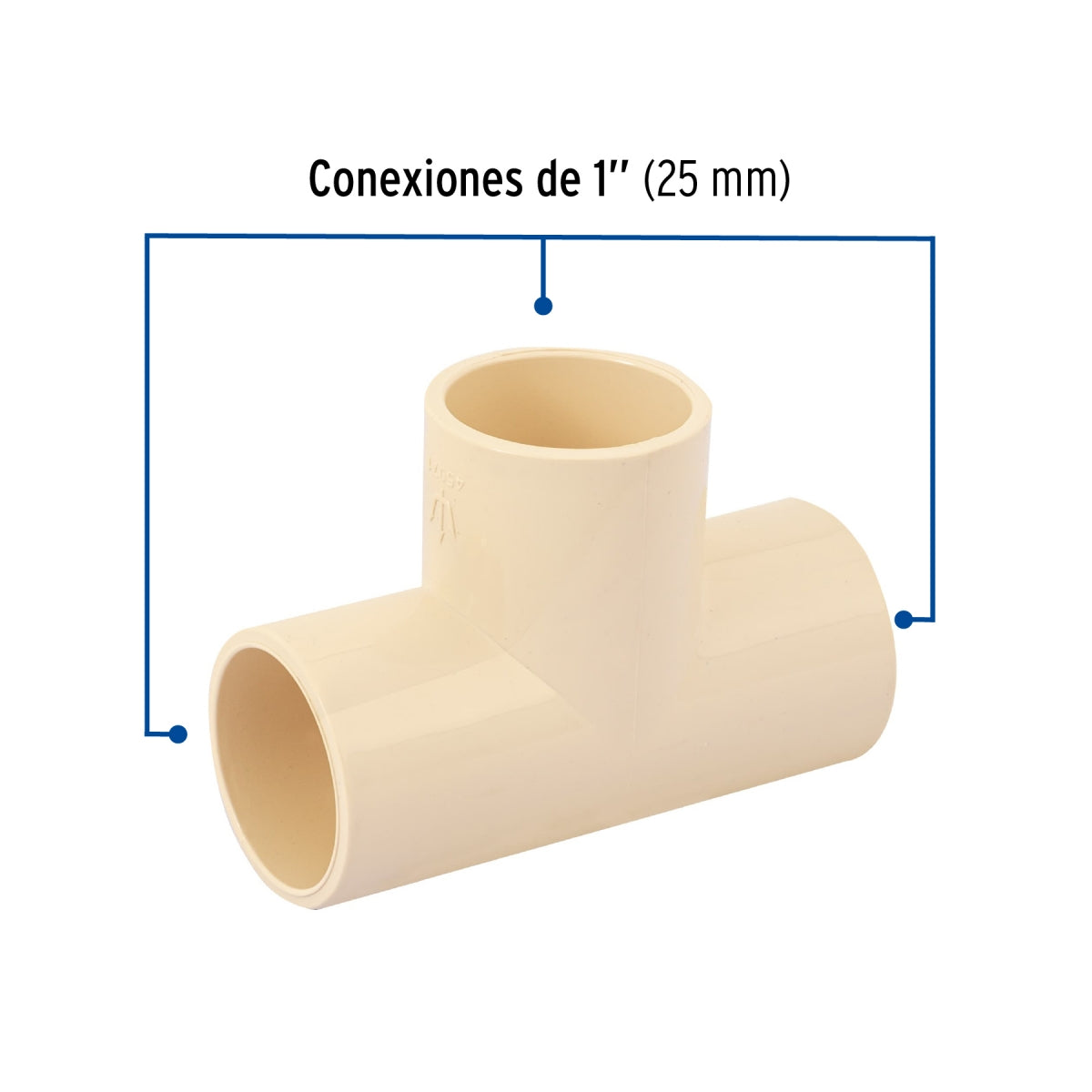 Tee 1" CPVC SKU:'45071