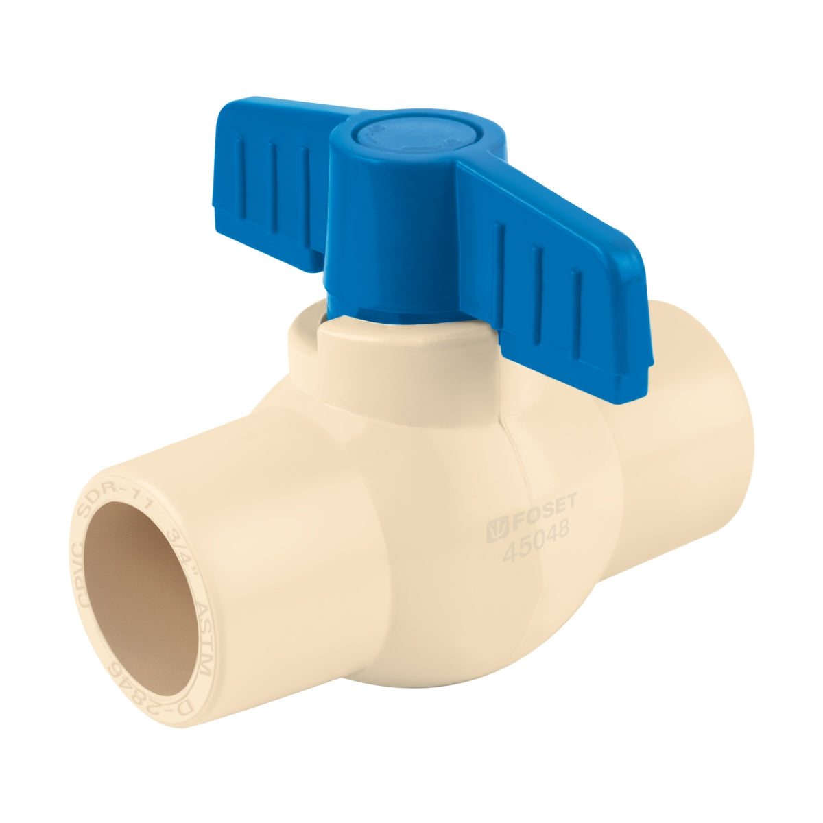 Válvula esfera 3/4" CPVC SKU:'45048
