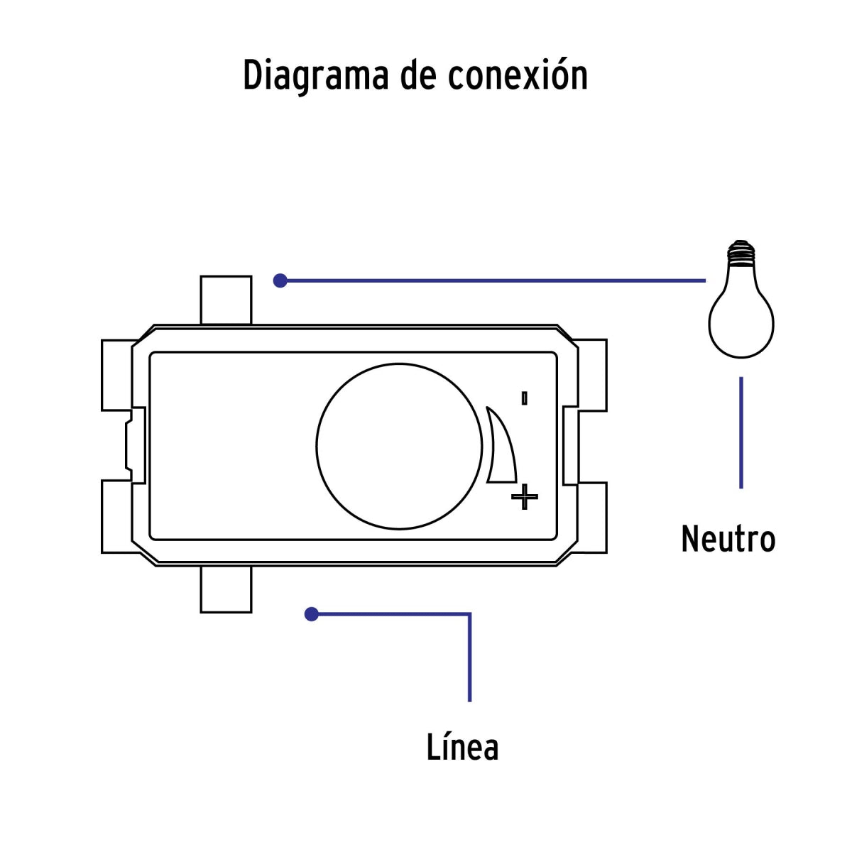 Dimmer giratorio (Oslo) SKU:'48330