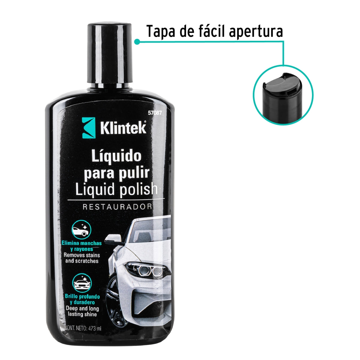 Polish líquido para auto 473ml SKU:'57087