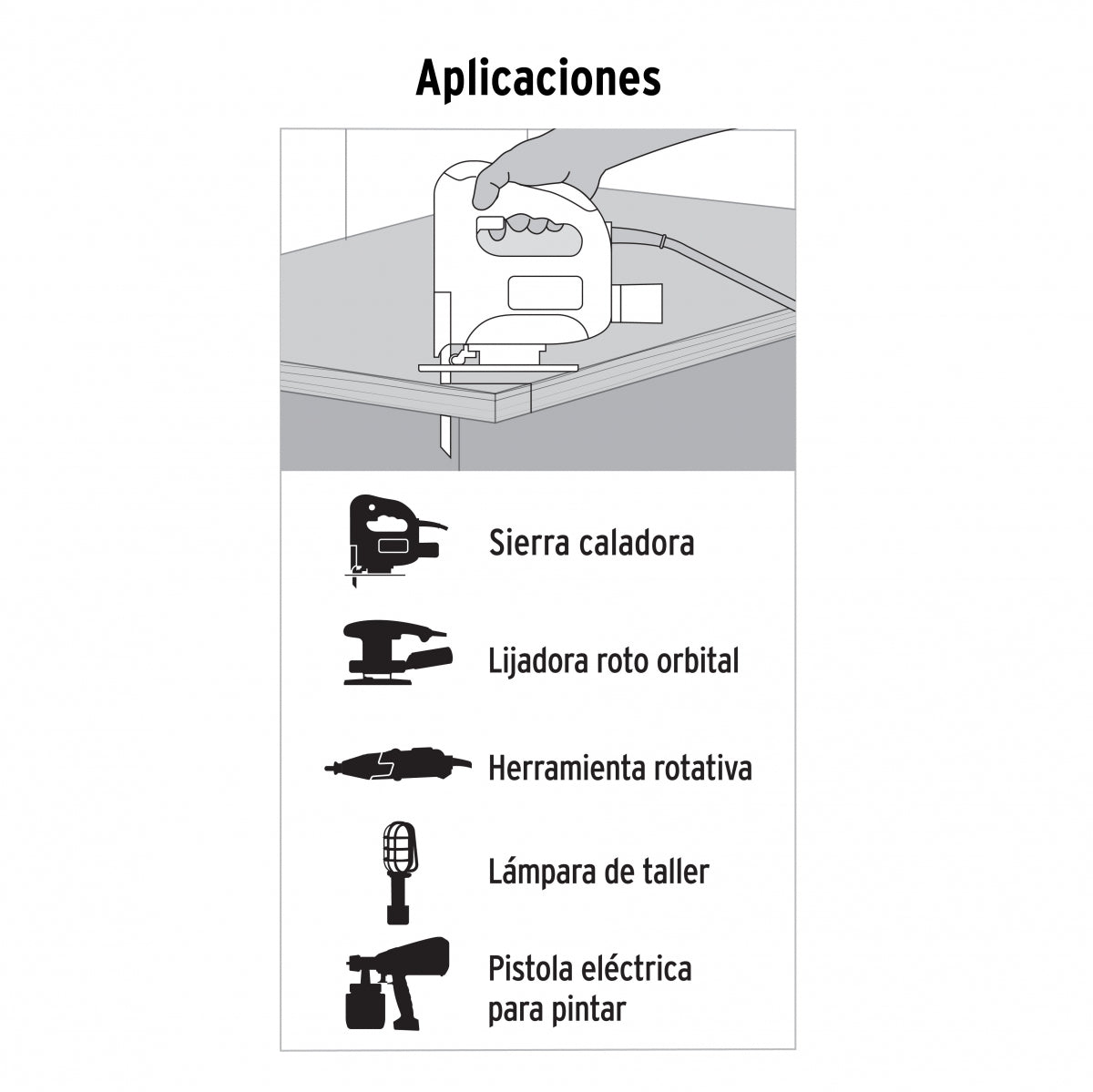 Extensión eléctrica uso rudo 4m SKU:'48043