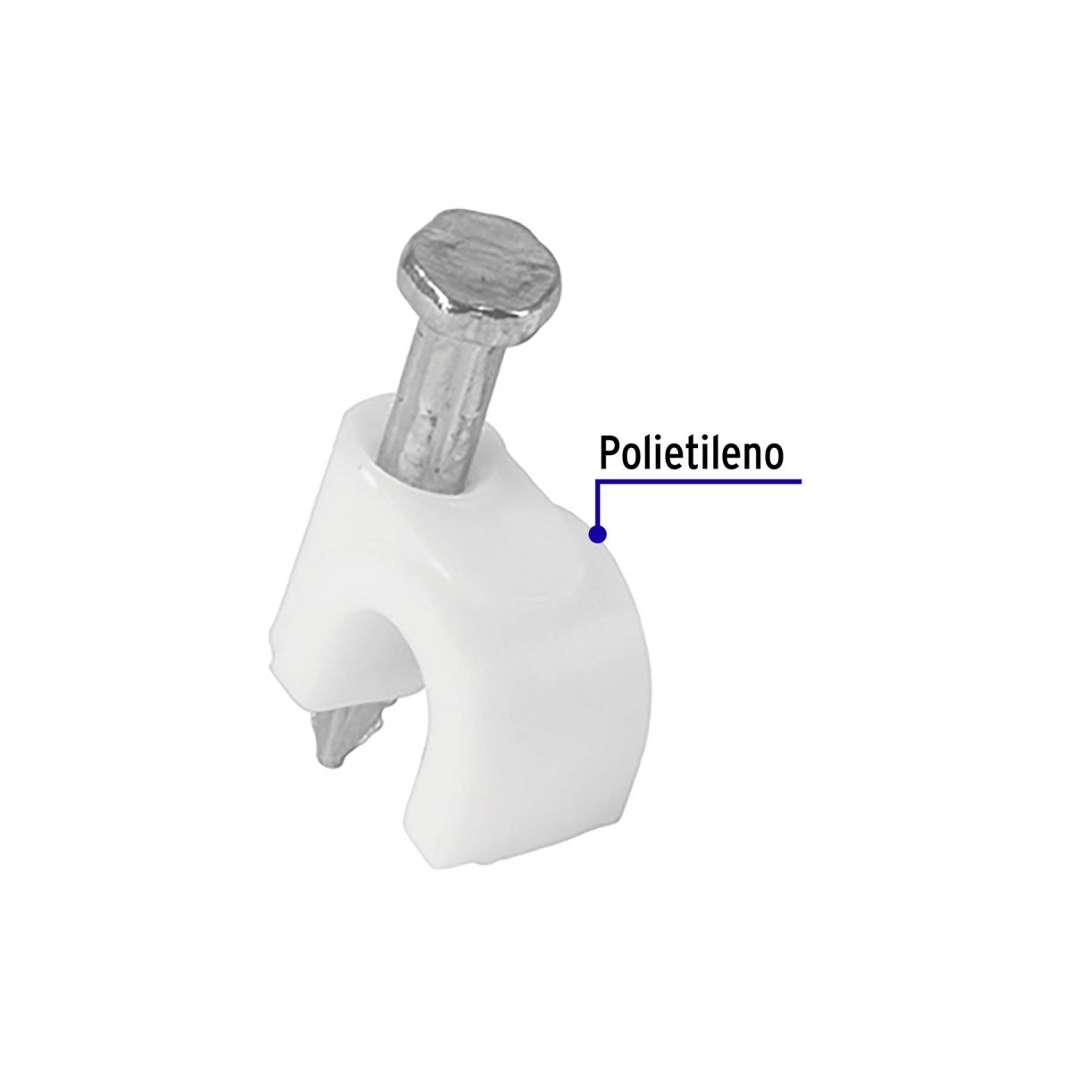 Grapas curvas 6 mm (20 piezas) SKU:'48272