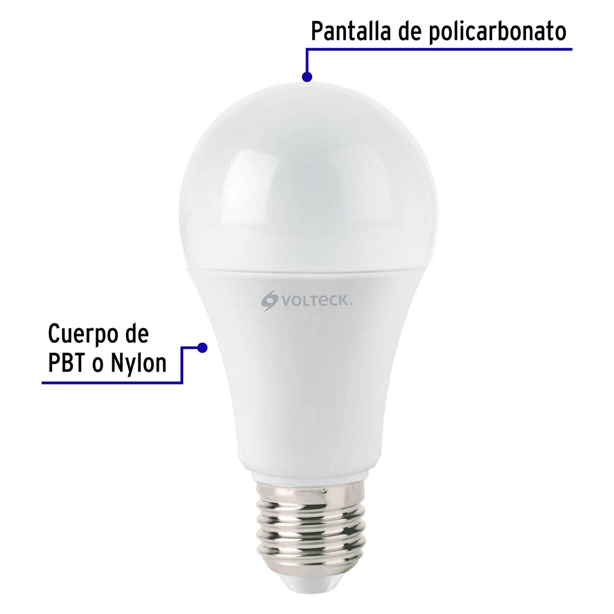 Foco LED 14W (equivalente 100W) luz cálida SKU:'46593