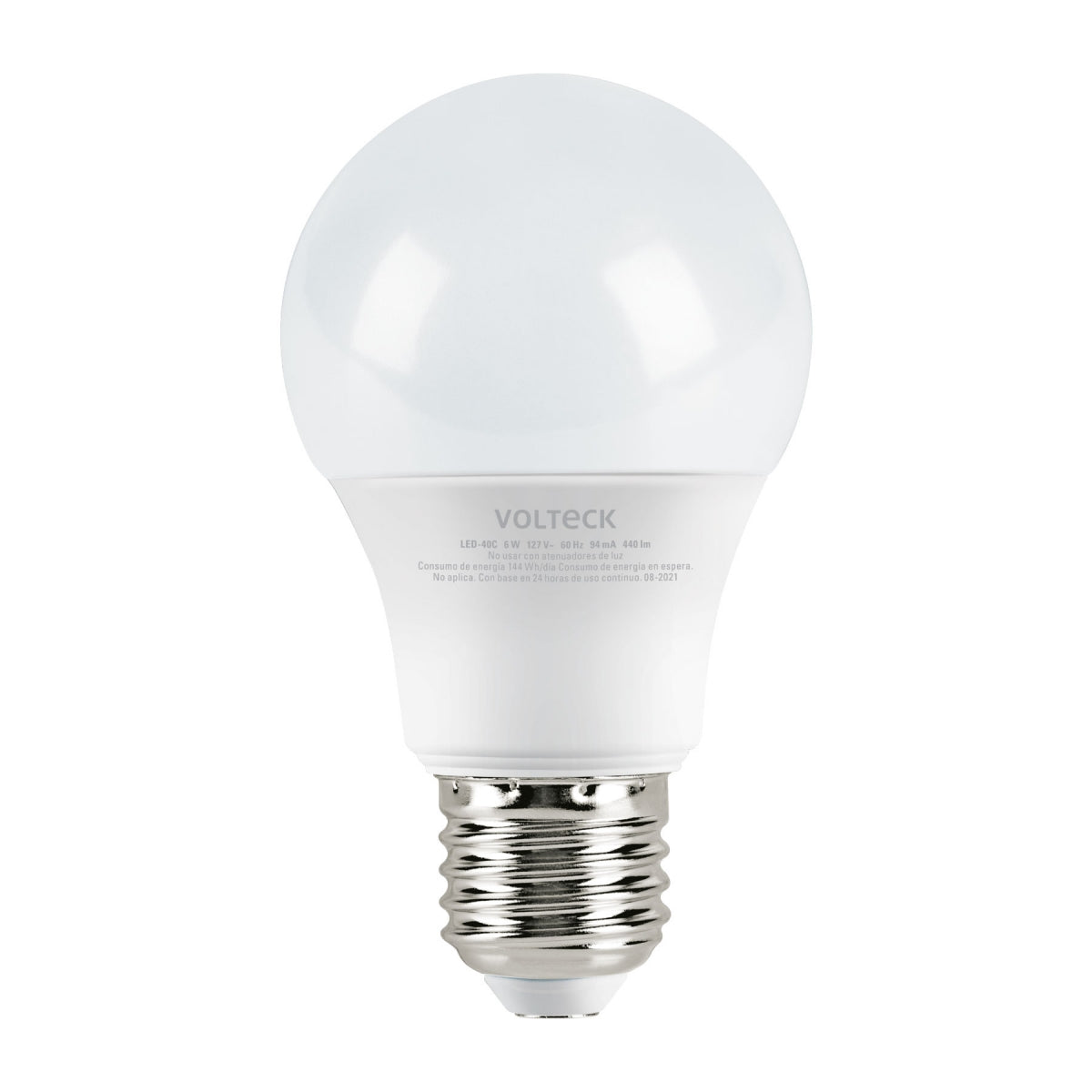 Foco LED 6W (equivalente 40W) luz cálida SKU:'46857