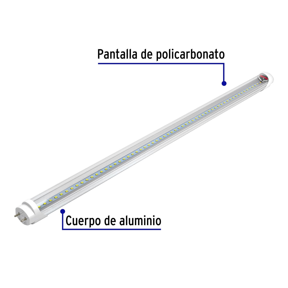 Tubo LED 18W T8 base G13 SKU:'46375