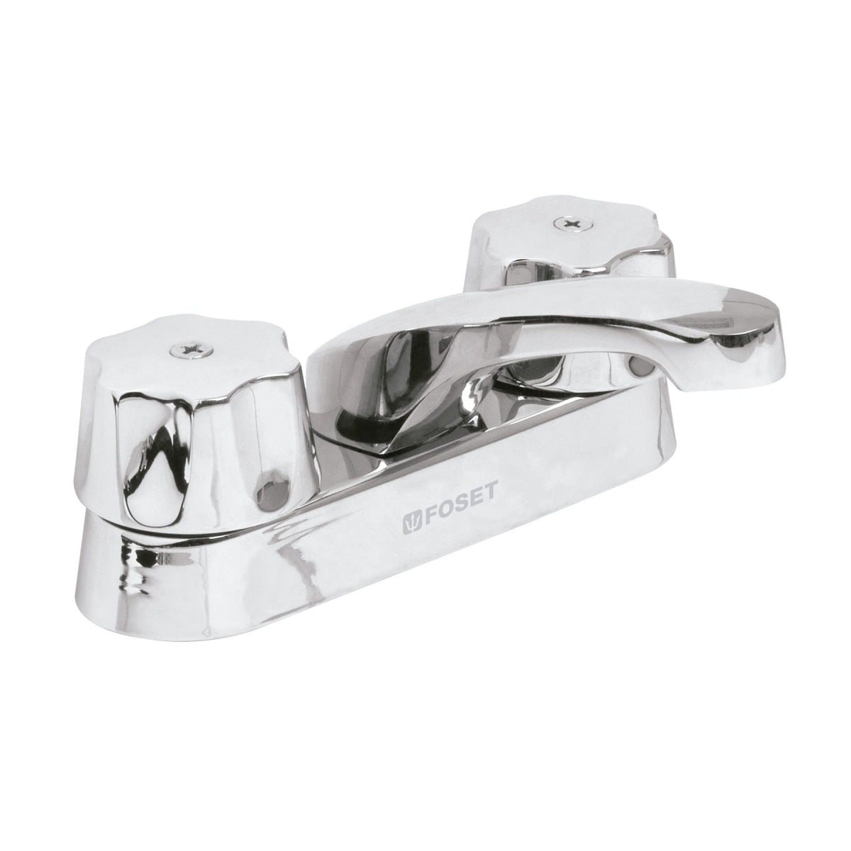 Mezcladora metálica 4" p/lavabo manerales hexagonales (Basic) SKU:'49230