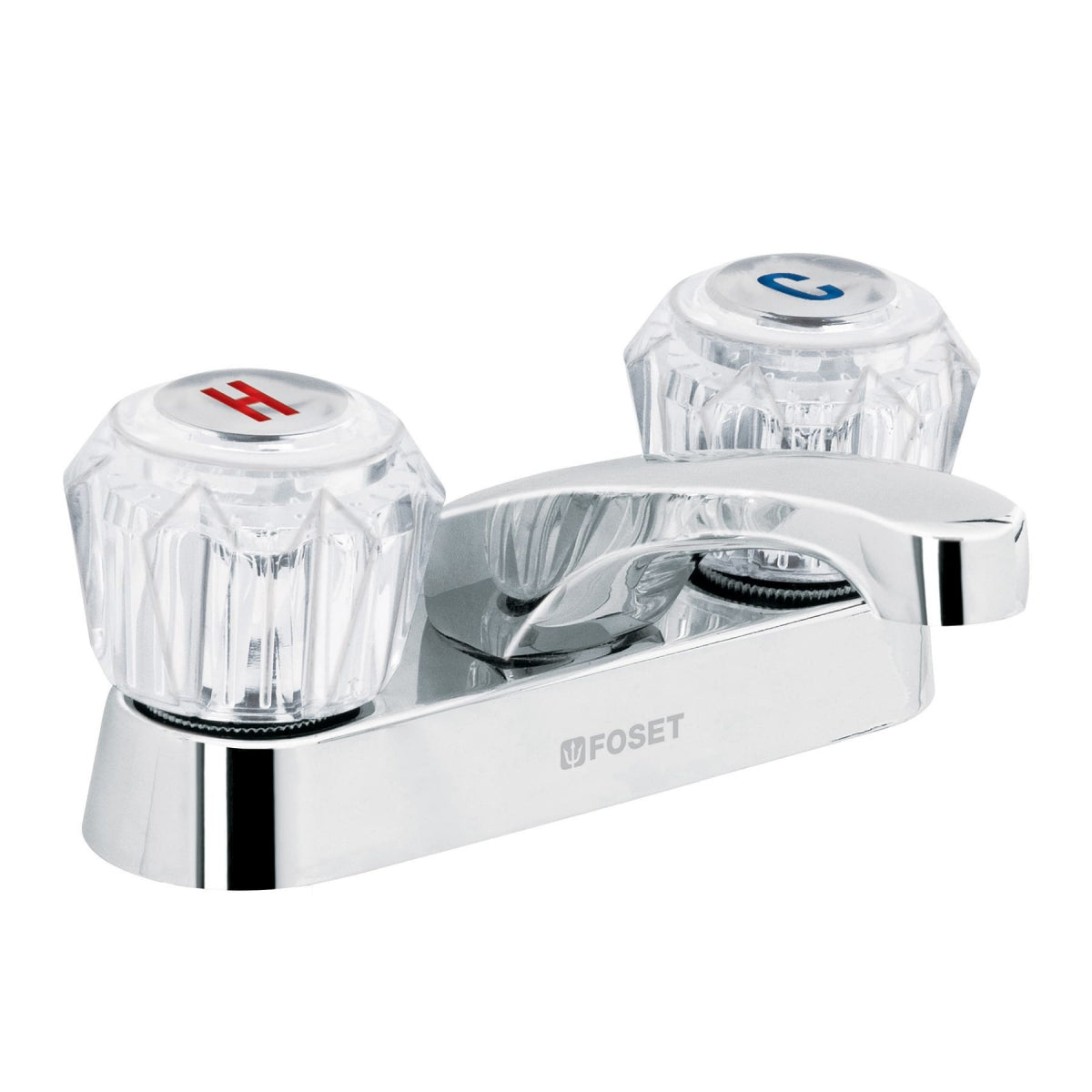 Mezcladora metálica 4" p/lavabo manerales acrílicos (Basic) SKU:'49231
