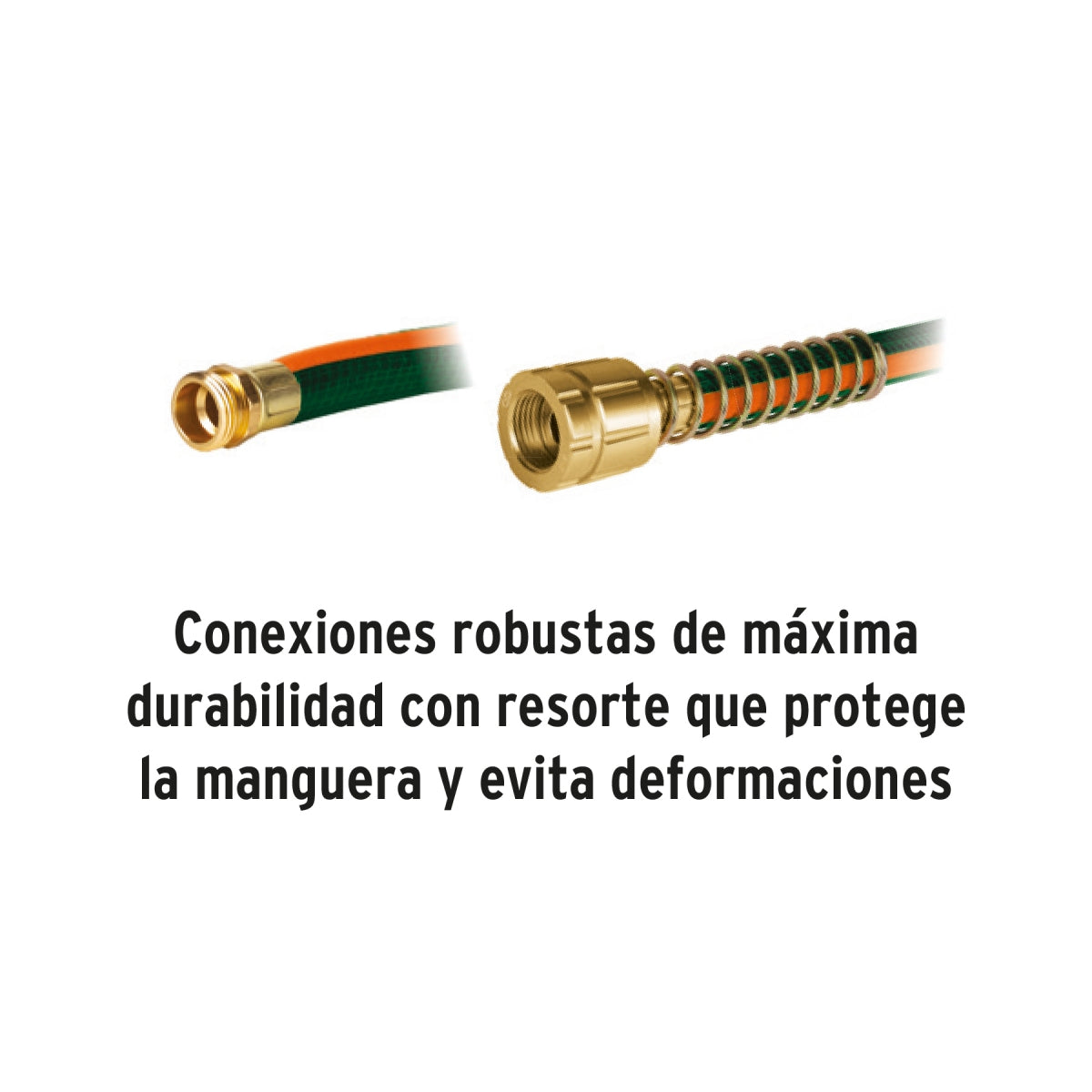 Manguera 1/2" reforzada 3 capas 15M SKU:'16031