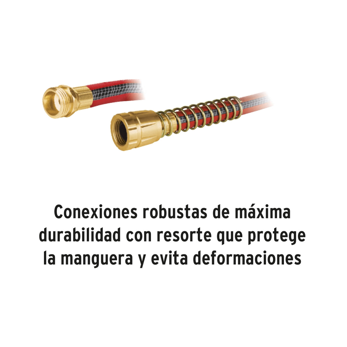 Manguera 1/2" super reforzada 4 capas 15M SKU:'19791