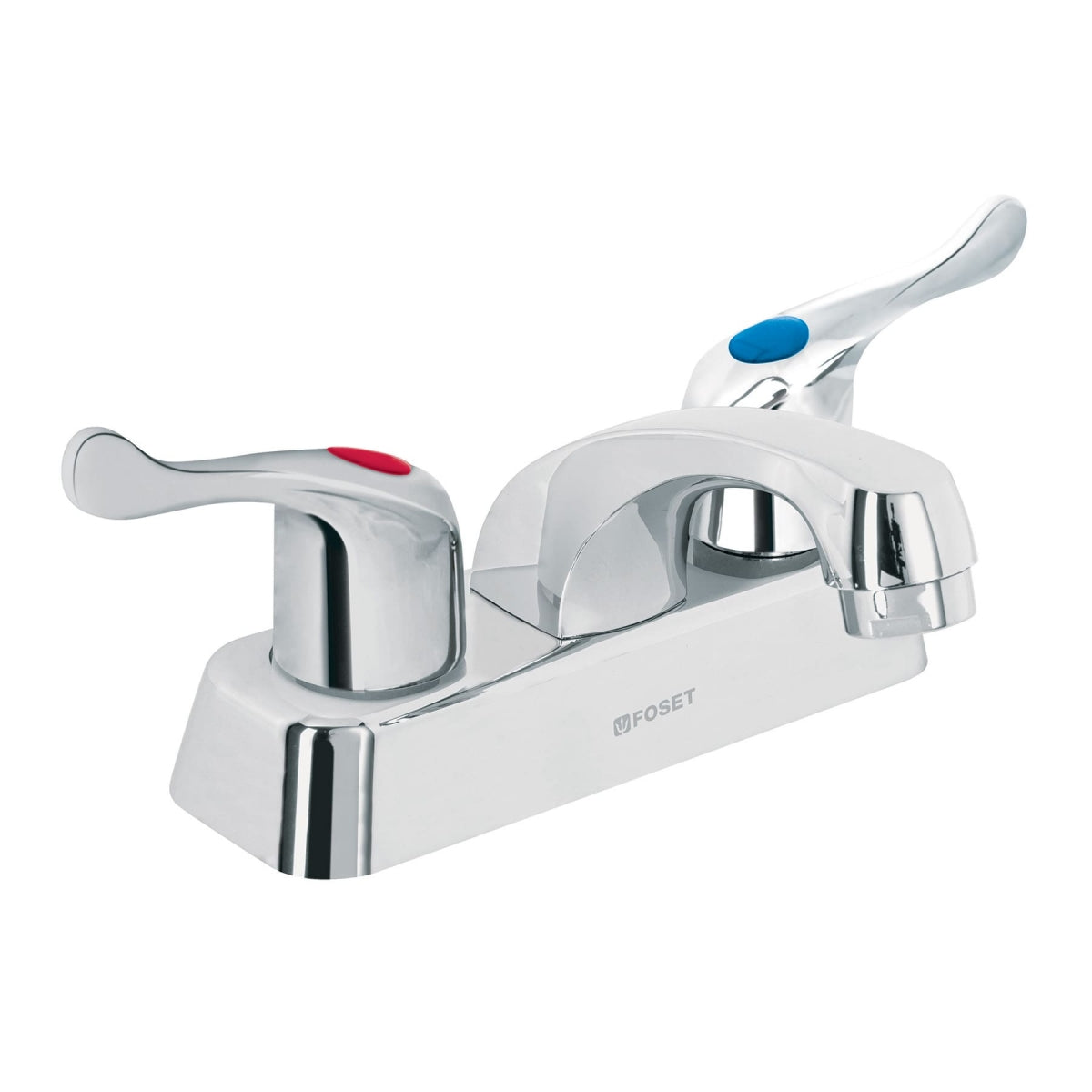 Mezcladora plástica 4" cuello corto p/lavabo manerales tipo palanca (Basic) SKU:'45511