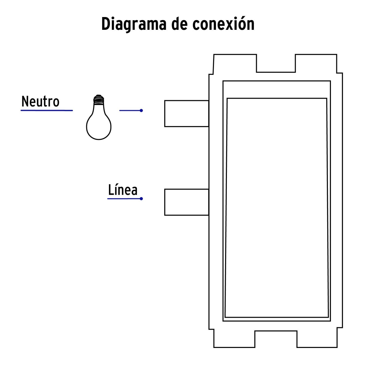 Placa armada doble 2 interruptores sencillos (Basic) SKU:'25080