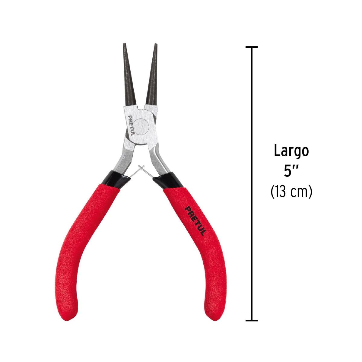 Pinza mini punta redonda 5" SKU:'22666