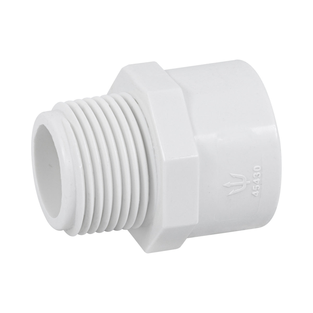 Adaptador macho 3/4" PVC cédula 40 SKU:'45430