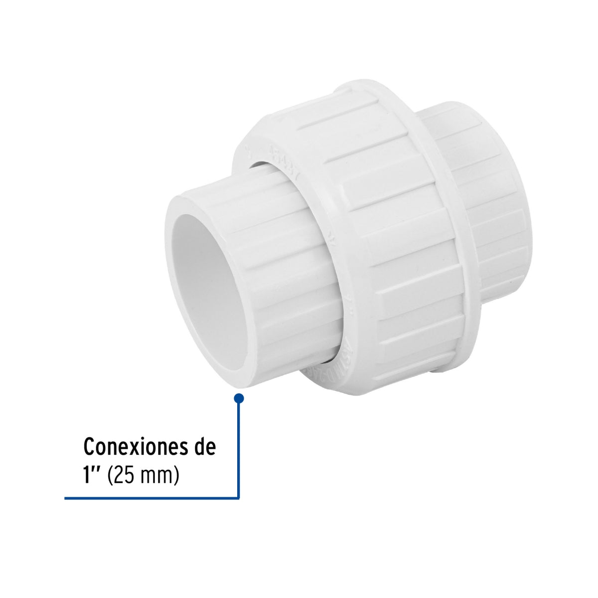 Tuerca unión 1" PVC cédula 40 SKU:'45437