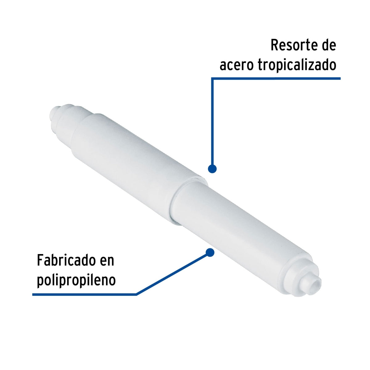 Repuesto portarollo plástico (Basic) SKU:'48199