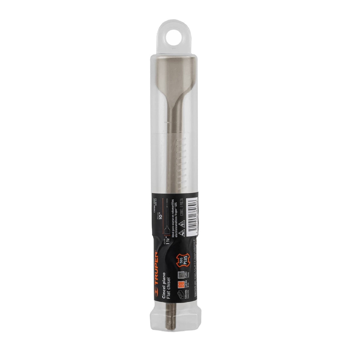 Cincel plano SDS 1 1/2" x 10" SKU:'12097