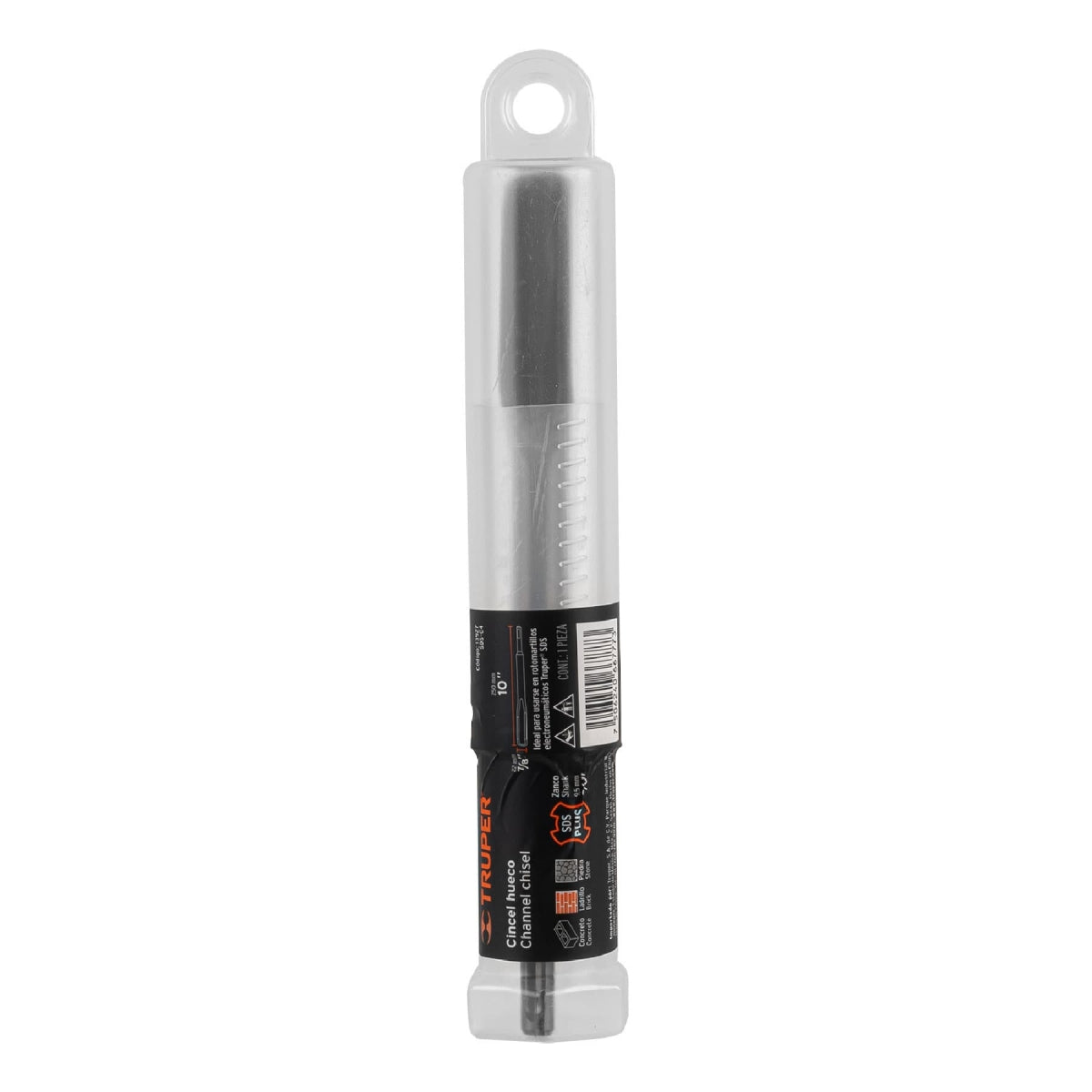 Cincel hueco para acanalado SDS 3/4" x 10" SKU:'13927