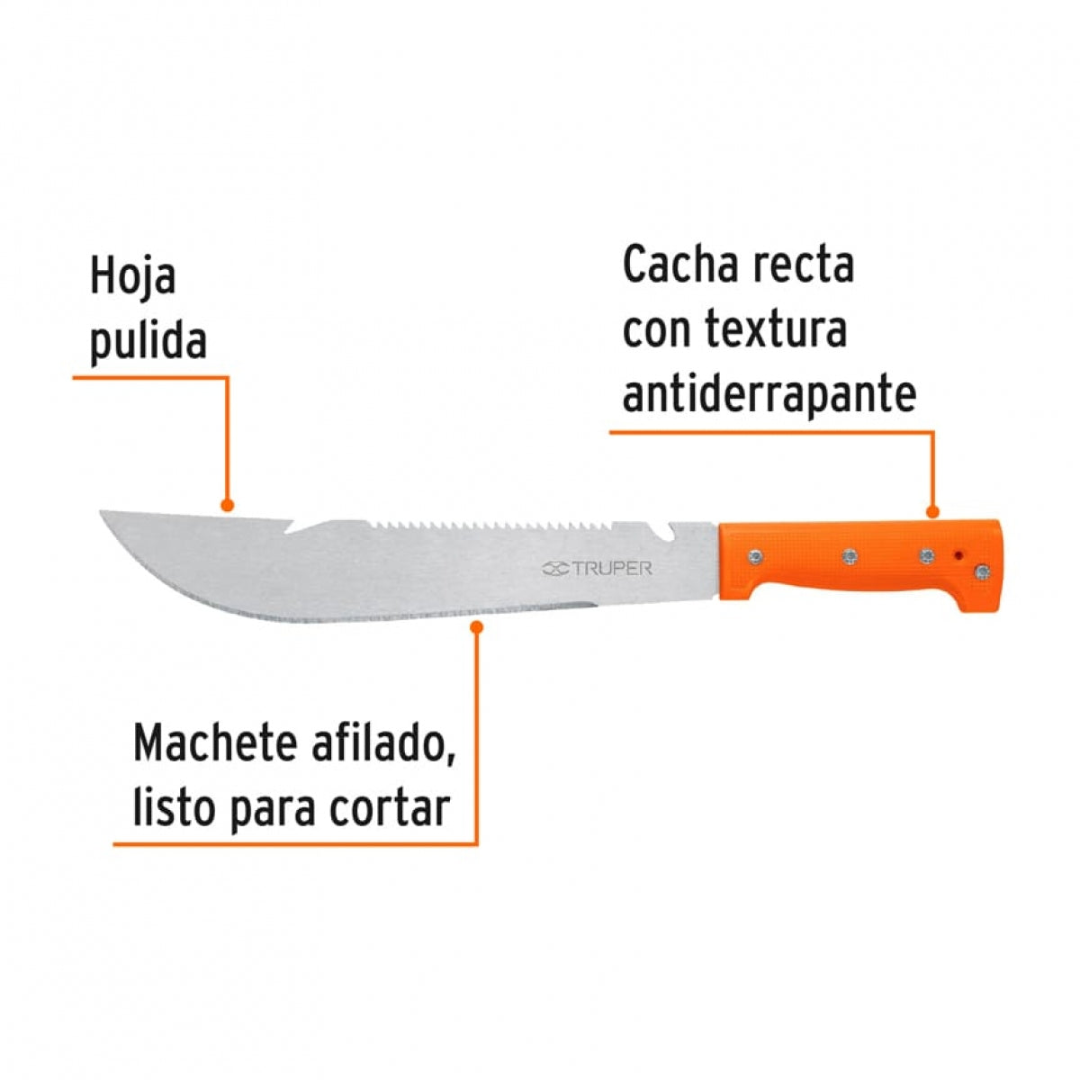 Machete tipo rambo 12" SKU:'100654