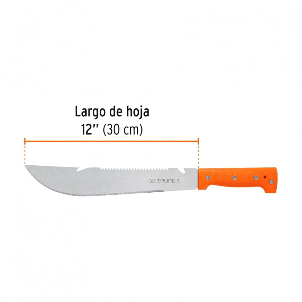 Machete tipo rambo 12" SKU:'100654