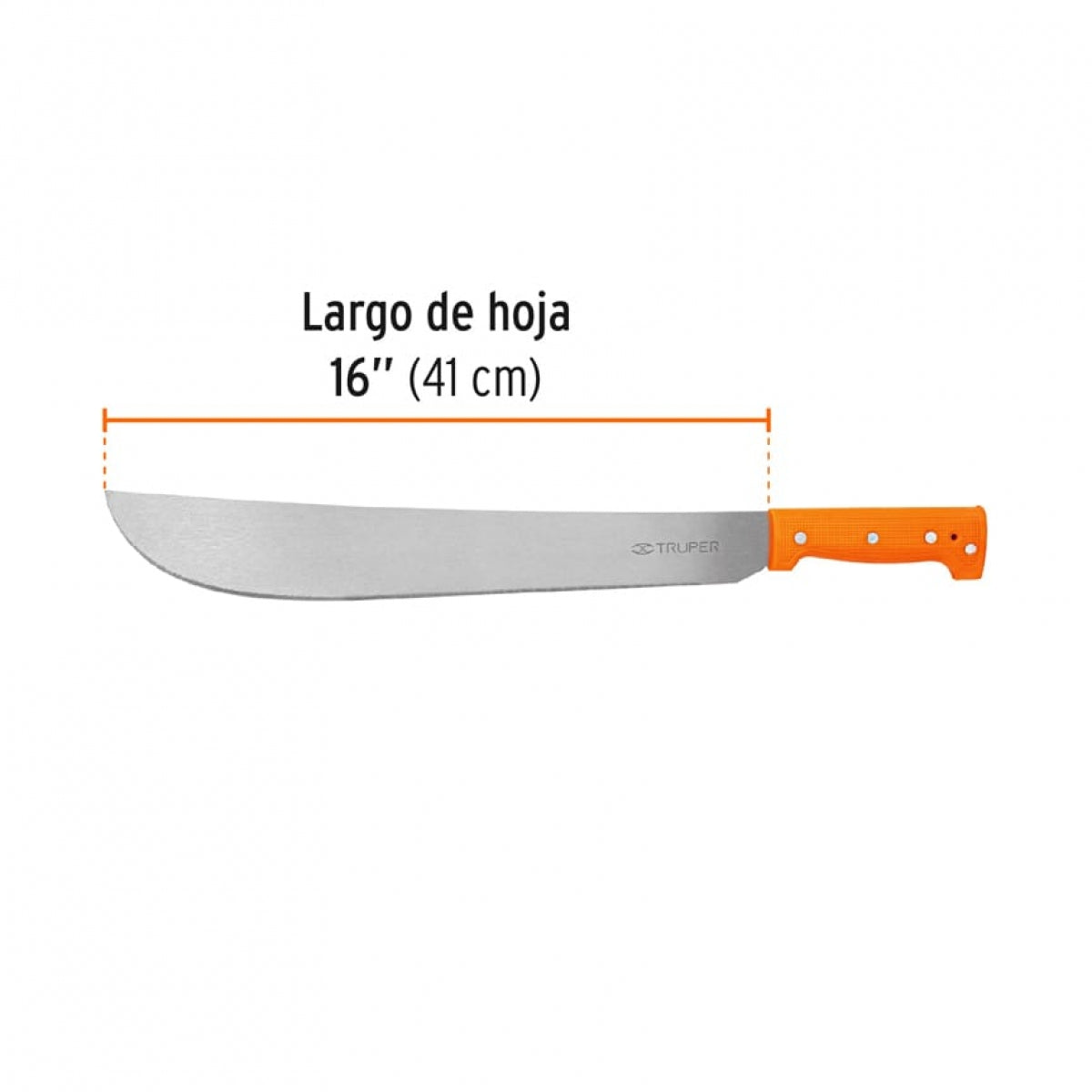 Machete estándar 16" SKU:'15884