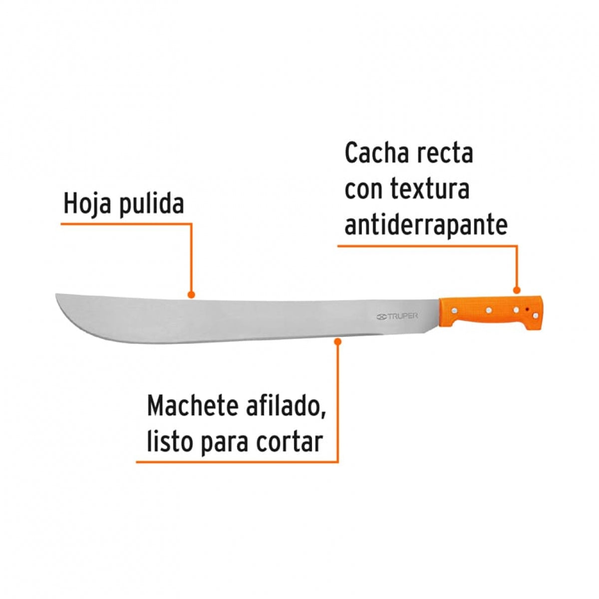 Machete estándar 20" SKU:'15886
