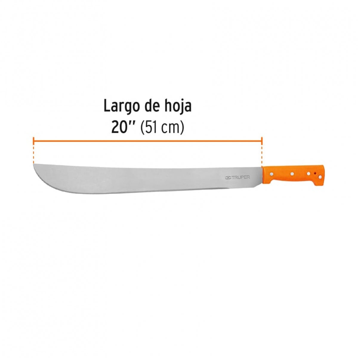 Machete estándar 20" SKU:'15886