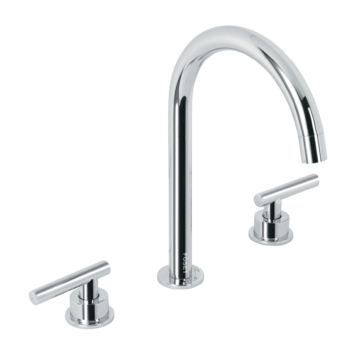 Mezcladora metálica p/lavabo taladros separados manerales tipo palanca (Tubig) SKU:'46756