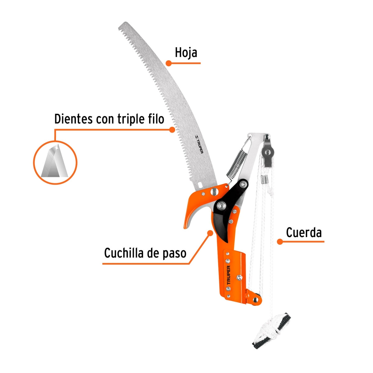 Cortador de ramas altas 14" SKU:'18401