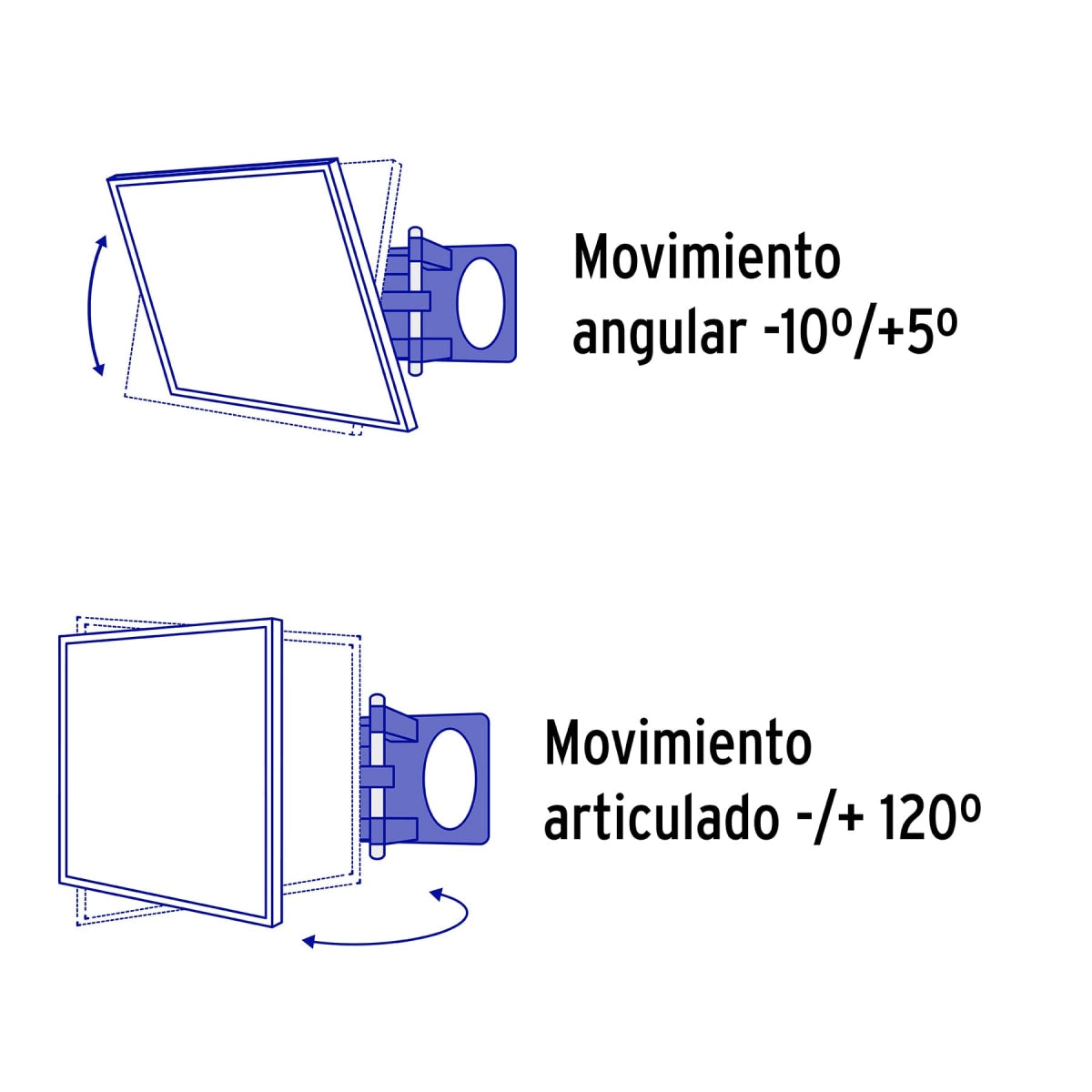 Soporte articulado para TV 26" a 65" SKU:'46096