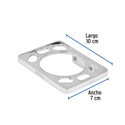 Cepillero portavaso metálico (Basic) SKU:'49610