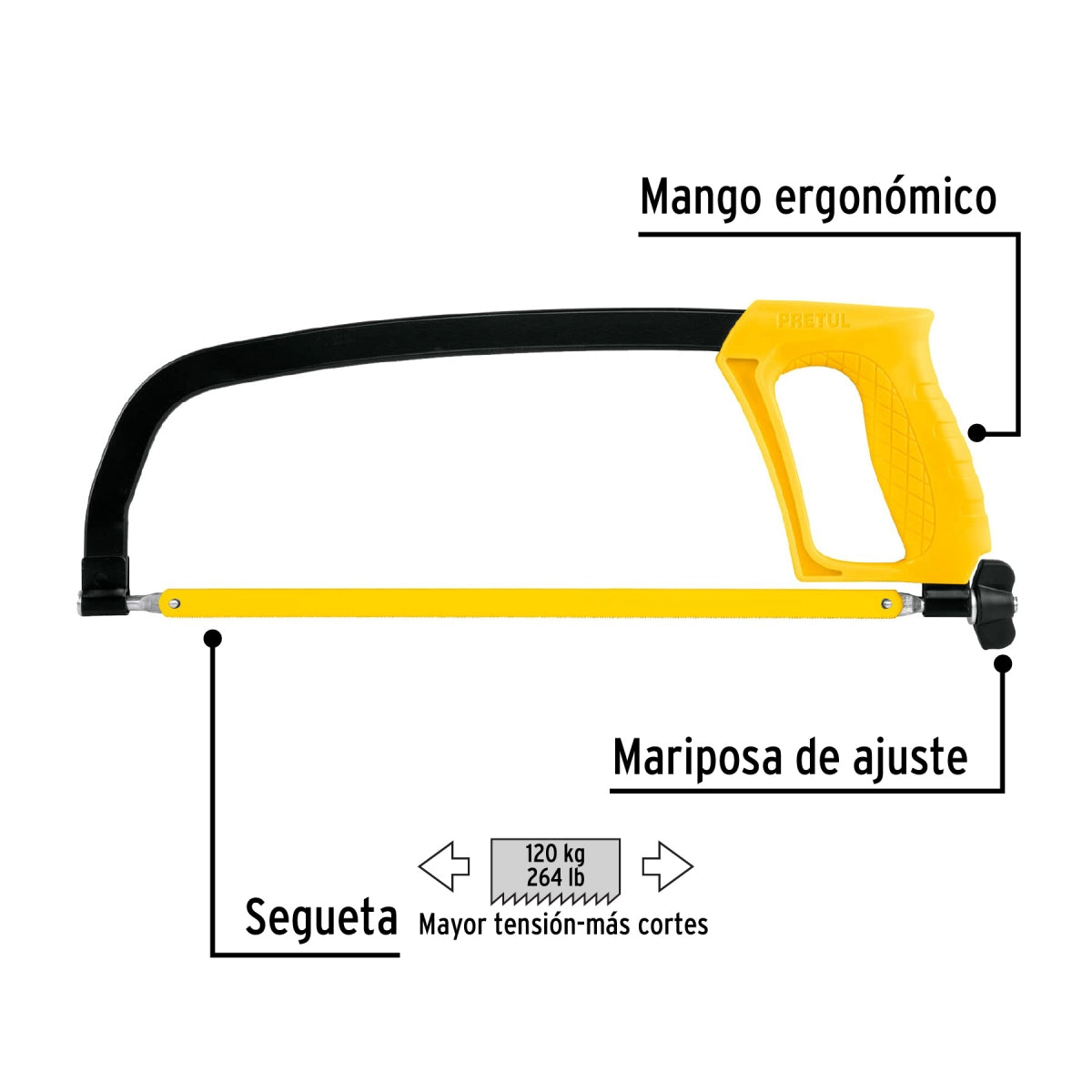 Arco solera 12" p/segueta SKU:'20017