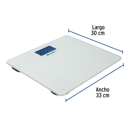 Báscula digital p/baño hasta 180kg SKU:'49910