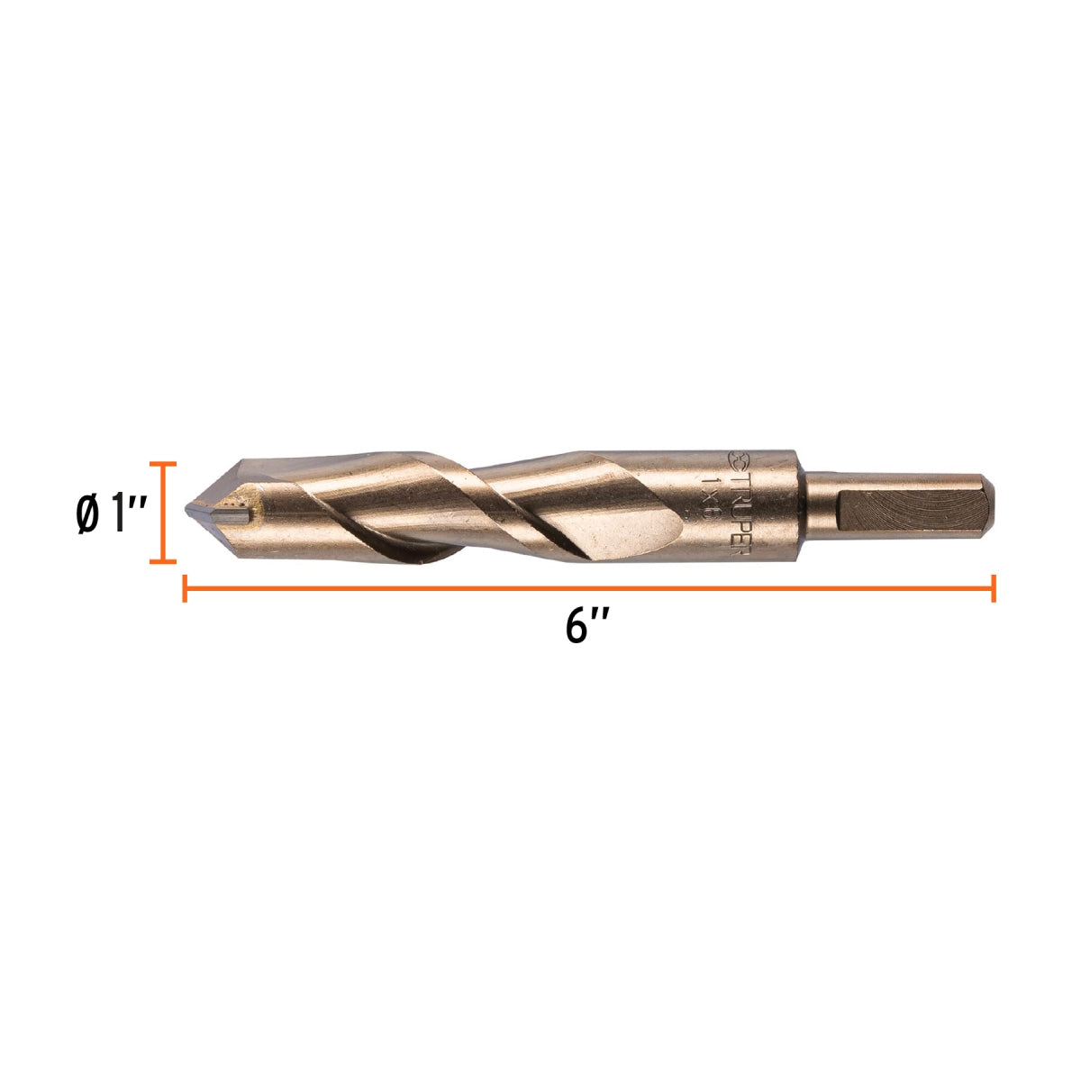 Broca p/concreto 1" x 6" SKU:'11254