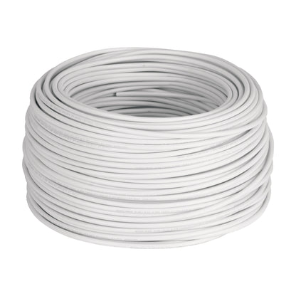 Cable sencillo blanco #10 cobre (rollo 100m) SKU:'46055