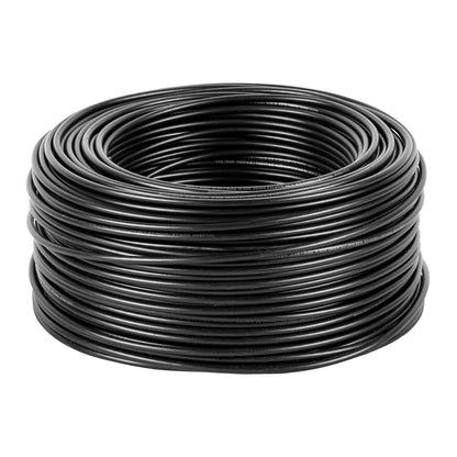 Cable sencillo negro #10 cobre (rollo 100m) SKU:'46051