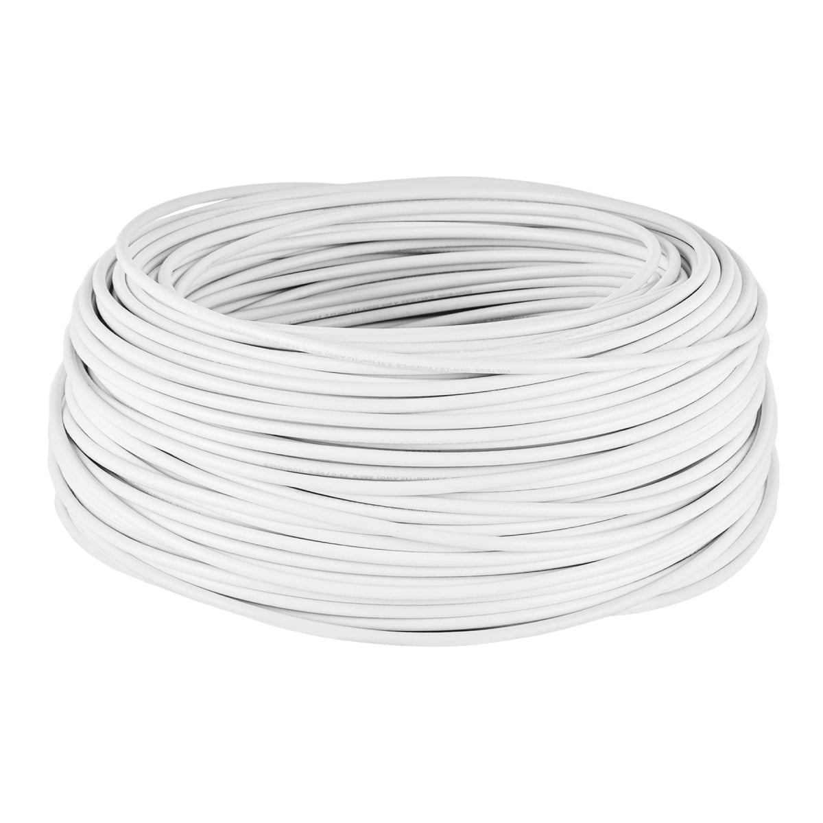 Cable sencillo blanco #12 cobre (rollo 100m) SKU:'46056