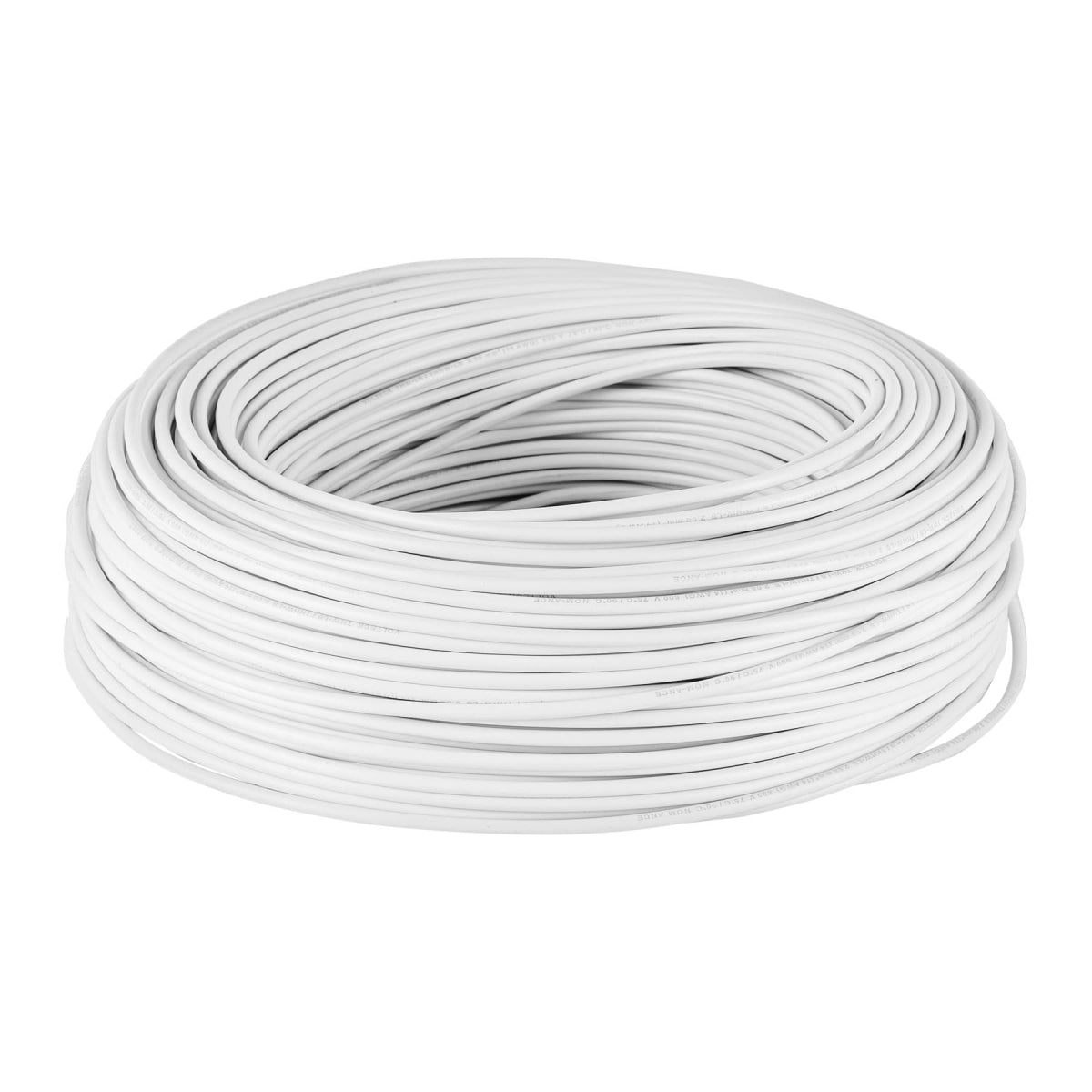 Cable sencillo blanco #14 cobre (rollo 100m) SKU:'46057