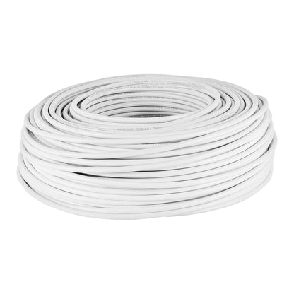 Cable sencillo blanco #8 cobre (rollo 100m) SKU:'46054